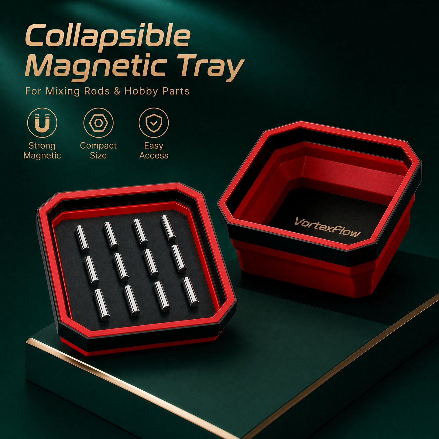 VortexFlow™ Magnetic Rotor Caddy